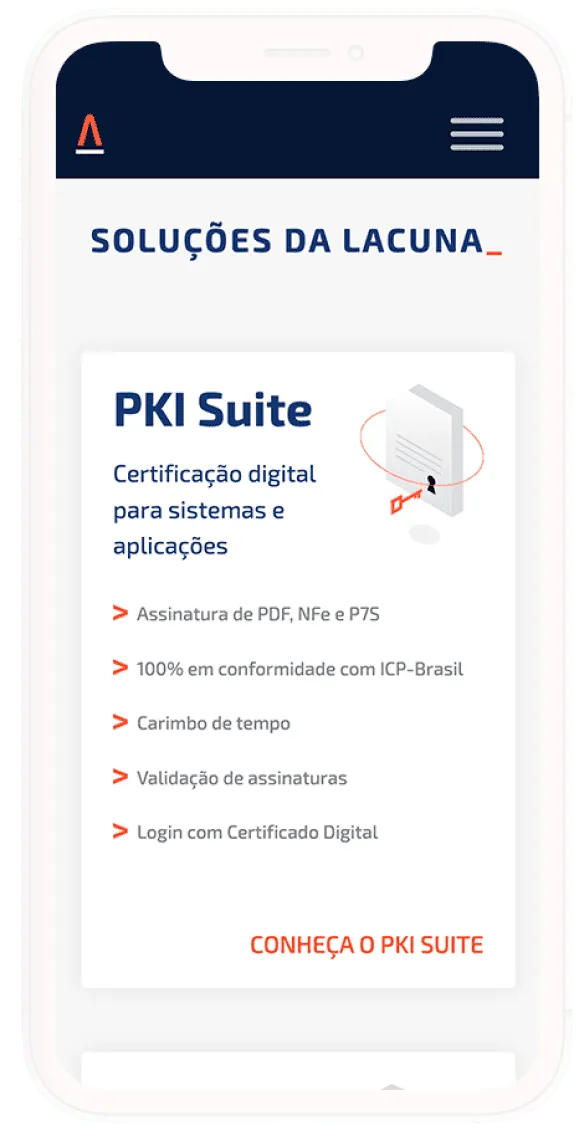 Lacuna Software mobile