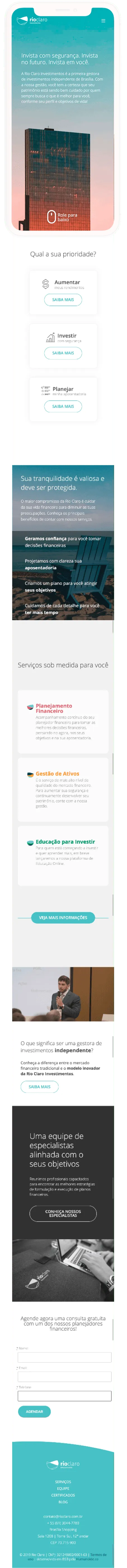Solução responsiva