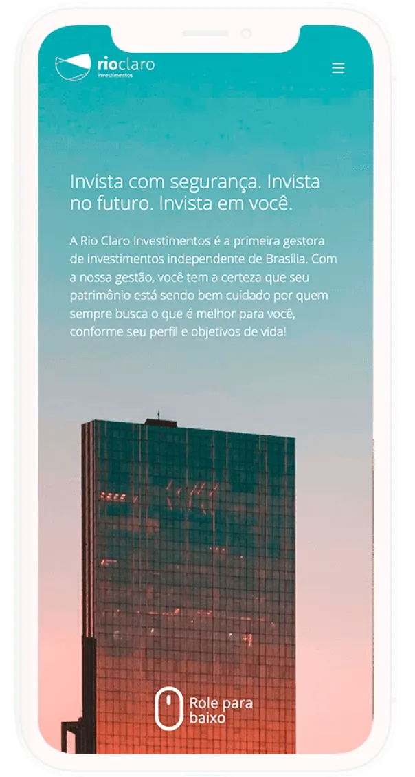 Rio Claro Investimentos mobile