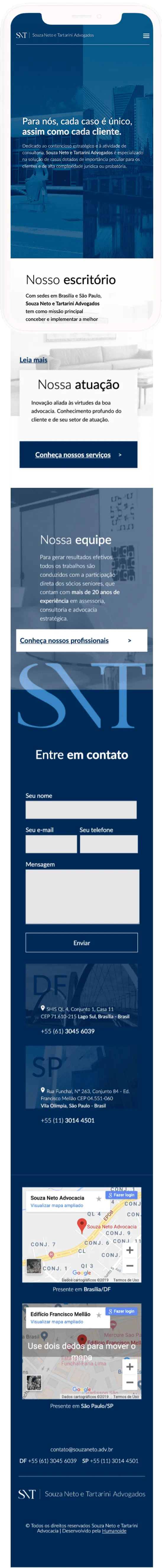 Solução responsiva
